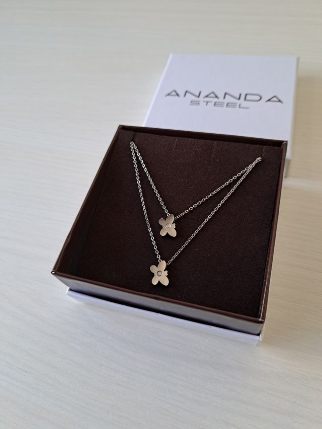 Collana a doppio filo