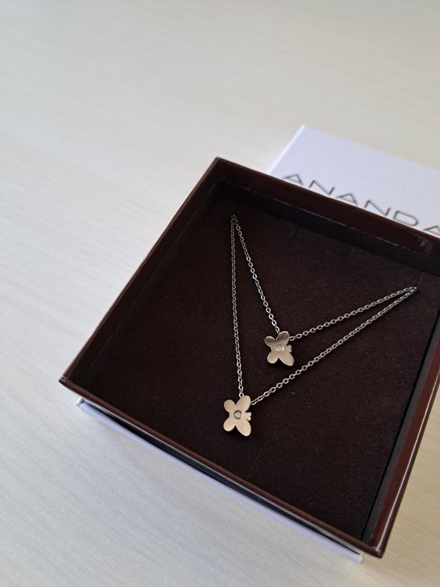 Collana a doppio filo