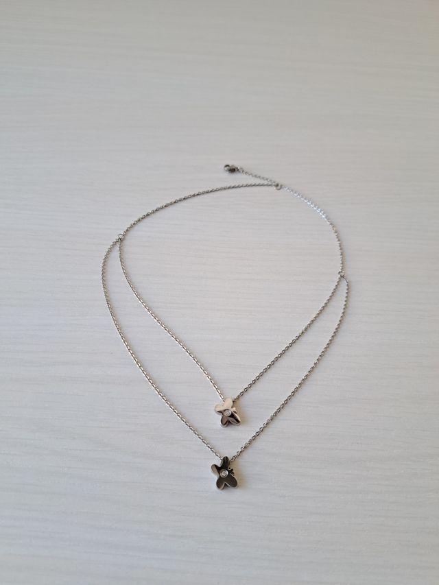 Collana a doppio filo