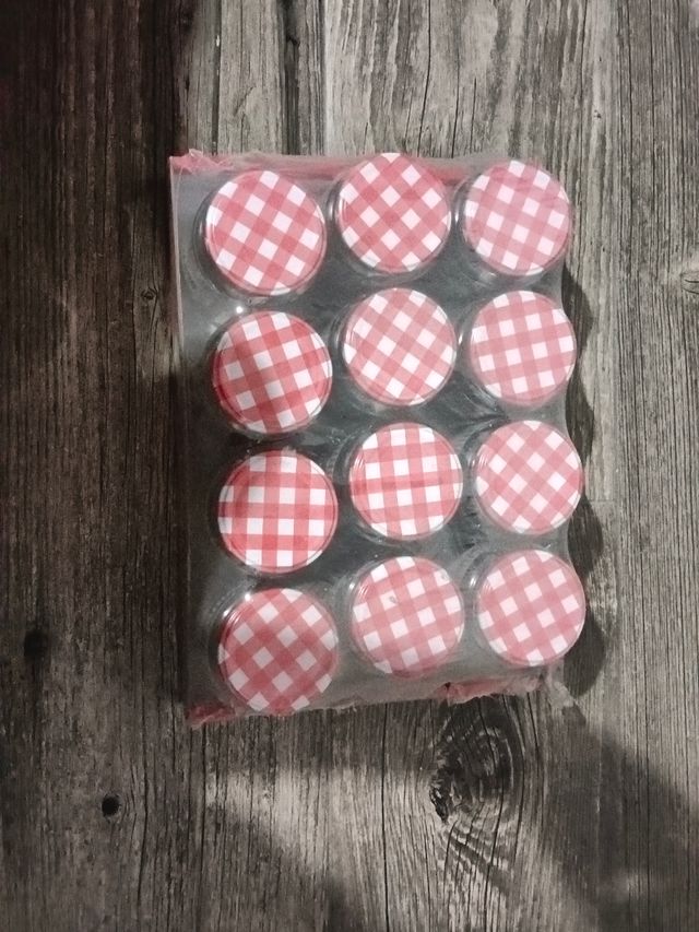 Lote 12 tarros de plástico 