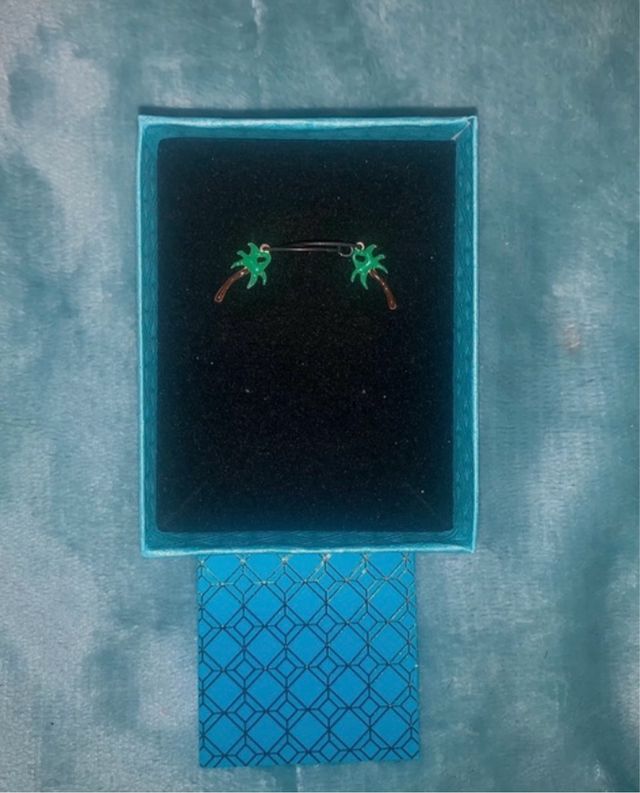 Boho hippy folk alternative silver earrings