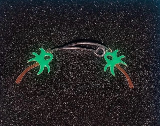 Boho hippy folk alternative silver earrings