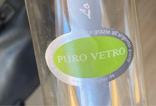 Set palline e puntale vetro