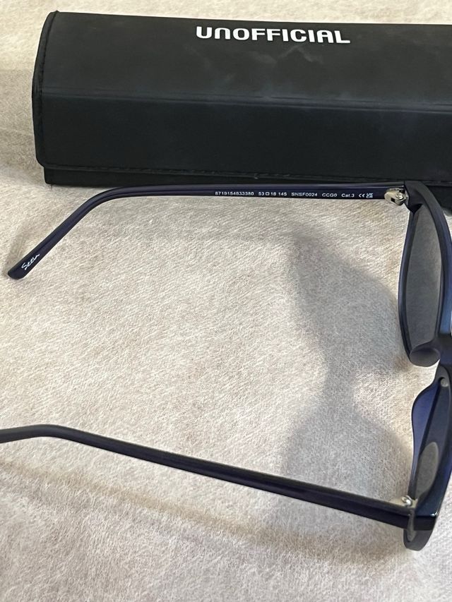 Gafas de sol color azul de mujer