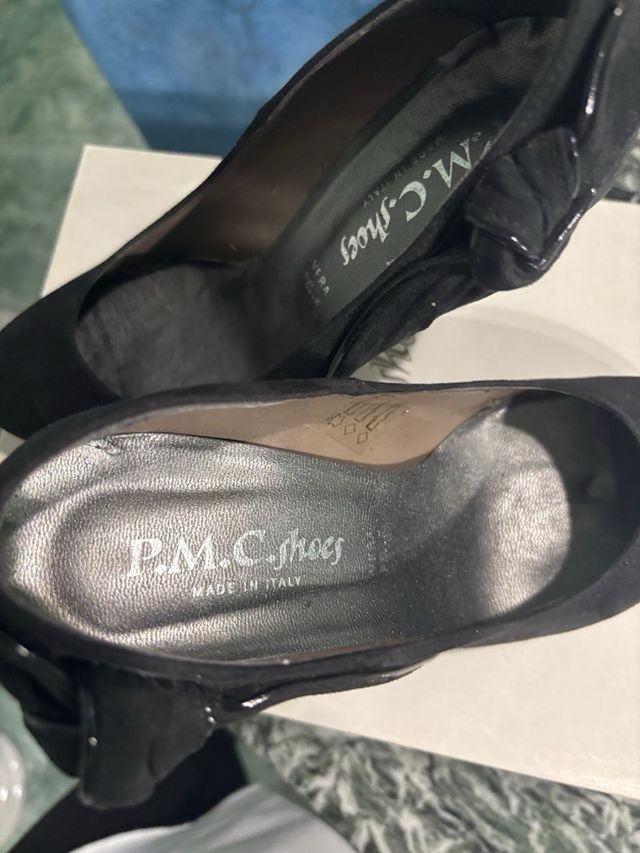 Décolleté punta tonda nere