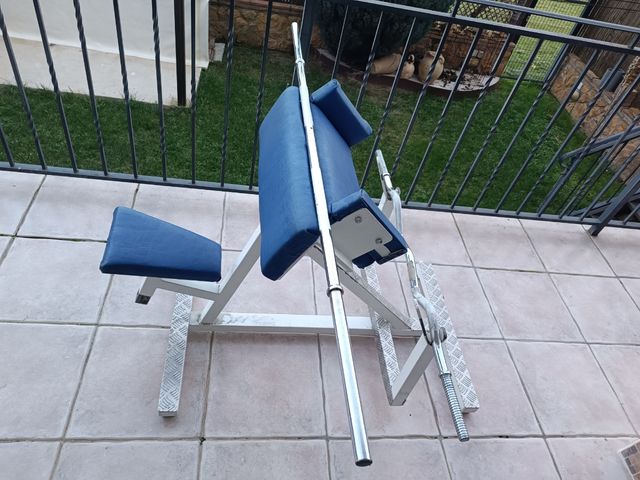 BANCO MUSCULACION ESPALDA REGULABLE