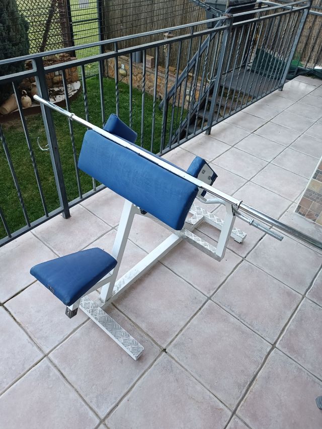BANCO MUSCULACION ESPALDA REGULABLE
