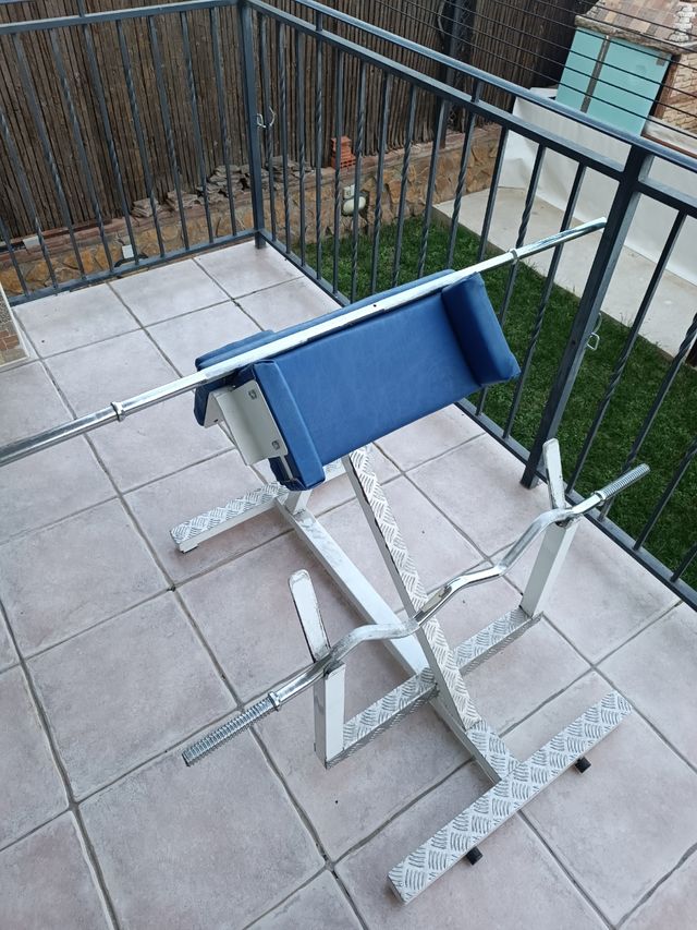 BANCO MUSCULACION ESPALDA REGULABLE