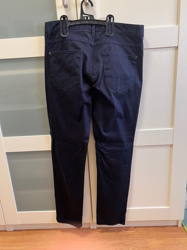 Pantalon azul marino Zara