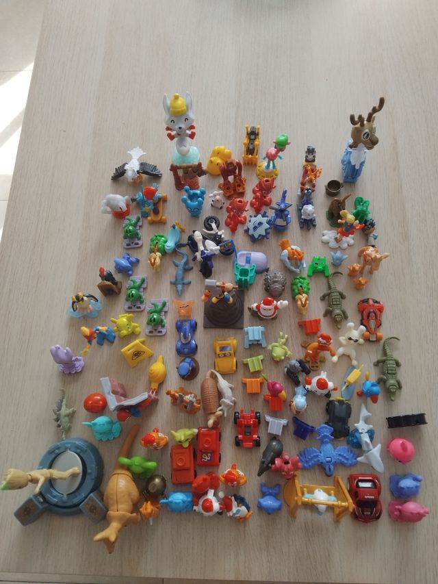 ¡Gran Lote de Juguetes Kinder Sorpresa