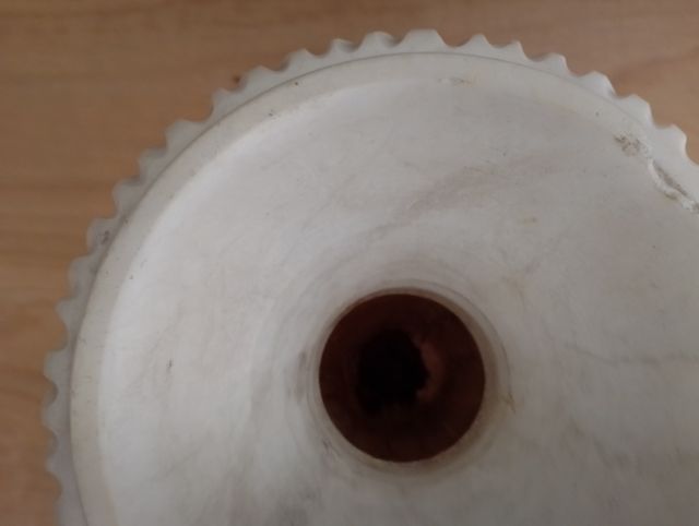 Jarrón lámpara de alabastro