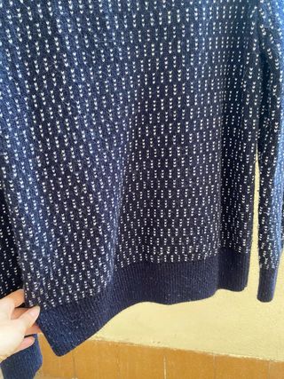 Jersey lana Lacoste Live azul marino