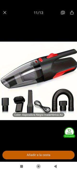 Aspirador coche