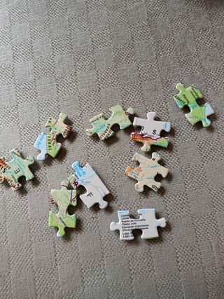 Dos puzzles mapas Península Ibérica 