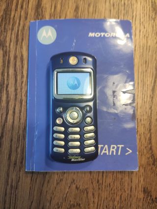 Teléfono Motorola.