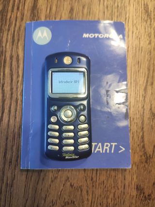 Teléfono Motorola.