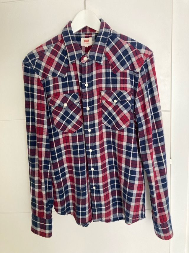 Camisa cuadros Levis