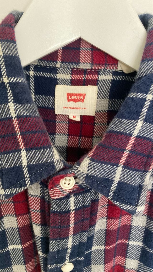 Camisa cuadros Levis
