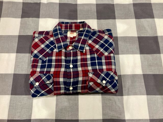 Camisa cuadros Levis