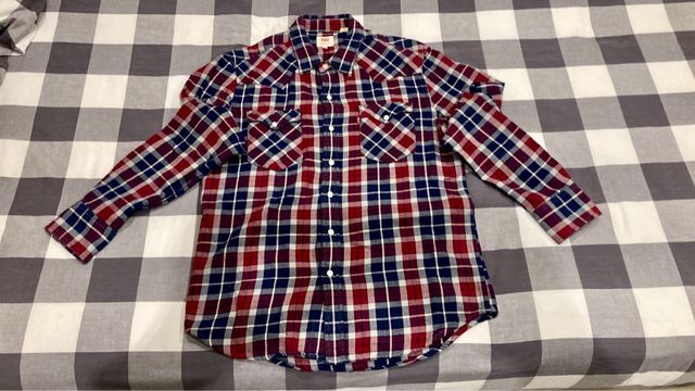 Camisa cuadros Levis