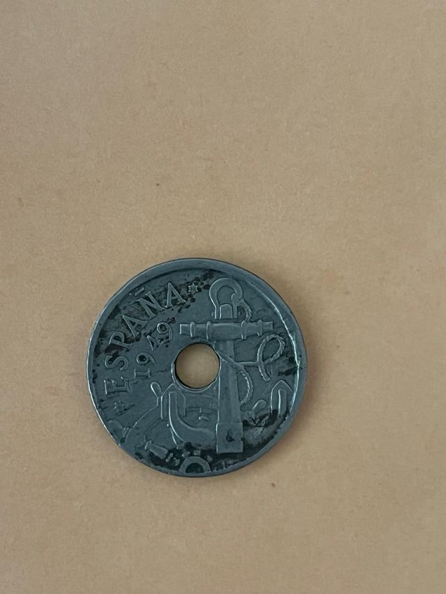 MONEDAS DE 50 CÉNTIMOS DEL AÑO 1949