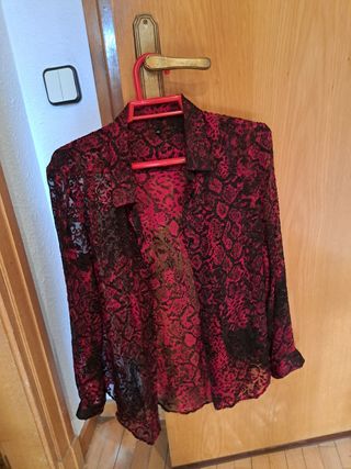 Blusa de encaje