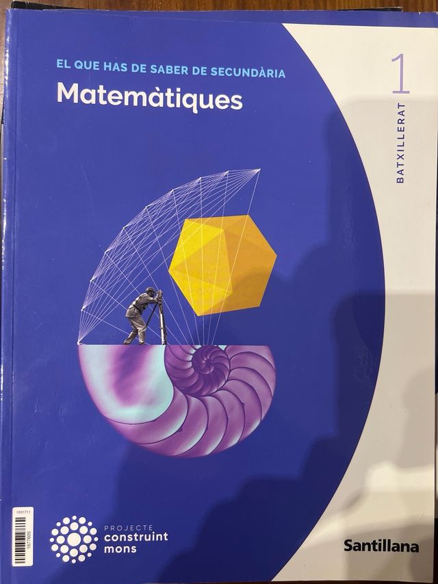 Libro matematicas 1 Batchill