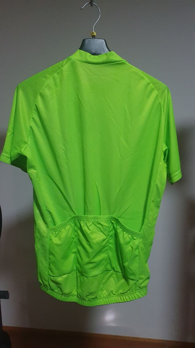 🚴 Tshirt jersey maglia ciclismo verde fluo