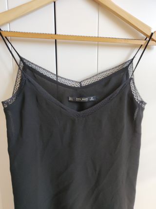 Camisa Zara Negra