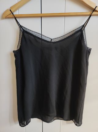 Camisa Zara Negra