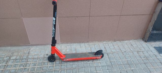 Patinete freestyle Oxelo rojo