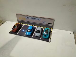 Diorama Parcheggio Park in scala 1/64