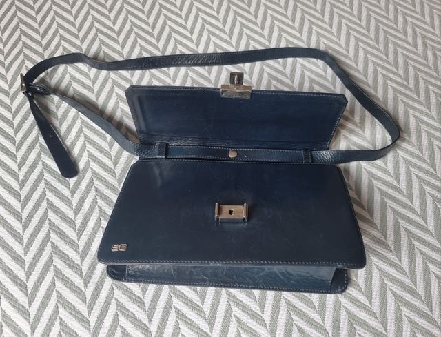 Bolso Balenciaga azul oscuro