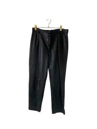 Pantalon piel cuero