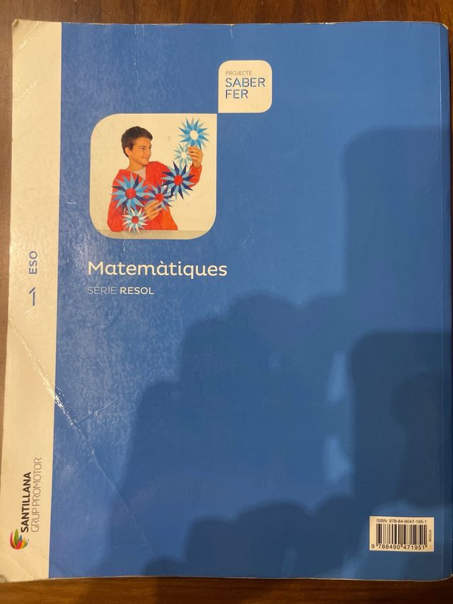 MATEMÀTIQUES SÈRIE RESOL 1 ESO SABER FER