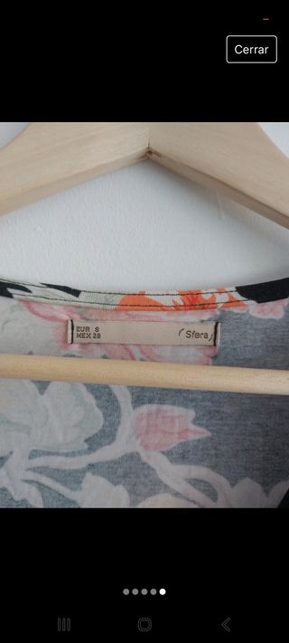 Vestido verano floral Sfera