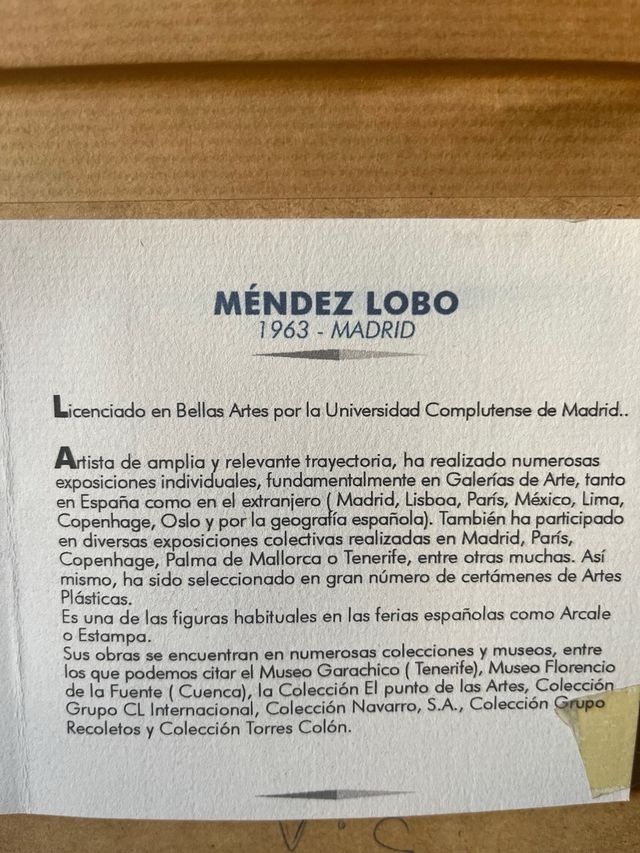 Cuadro Mendez Lobo