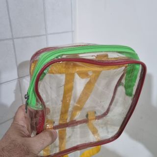 zainetto trasparente bimbo documenti 