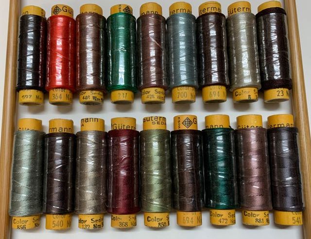 Colección Seda, Pero Gutermann 18 bobinas.