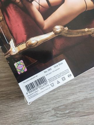 Conjunto lencería.
