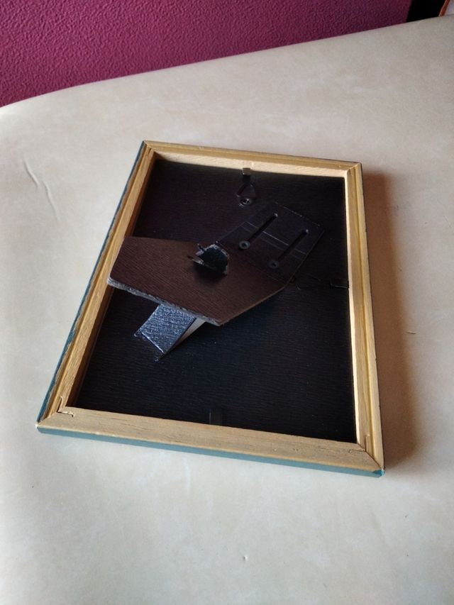 MOLDURA FOTOGRÁFICA 10X15 EM MADEIRA COLORIDA