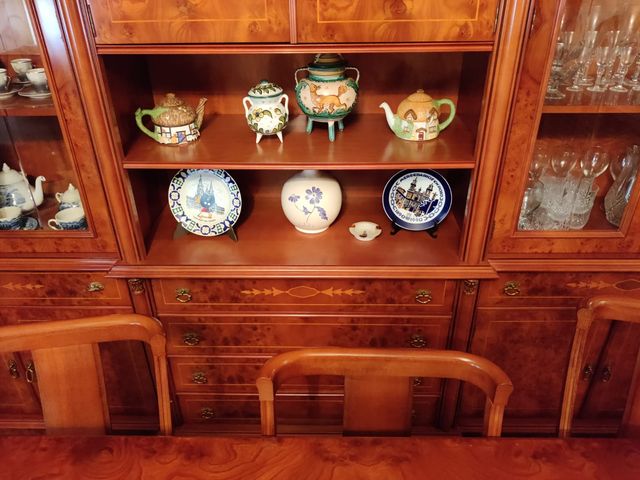 LIBRERIA SALON MADERA MACIZA