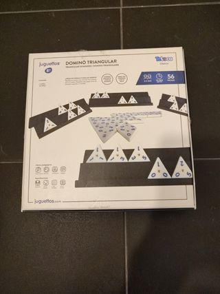 Juego Domino triangular 