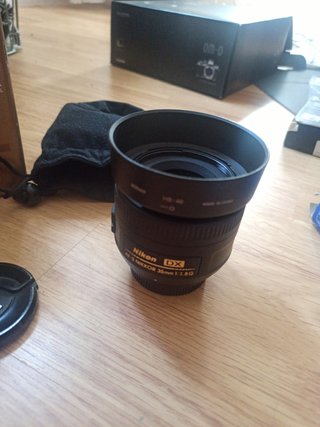 Objetivo nikon DX af-s 35 1.8