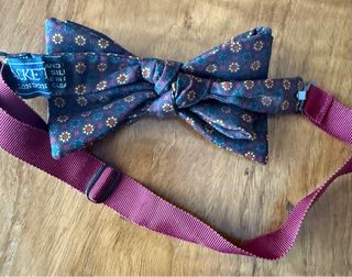 Pajarita estampada