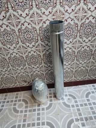 Tubo y sombrerete chimenea 