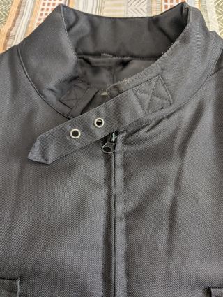 Chaquetón negro abrigo XL