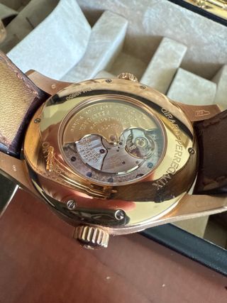Reloj Girard-Perregaux hora mundial 18kt oro rosa
