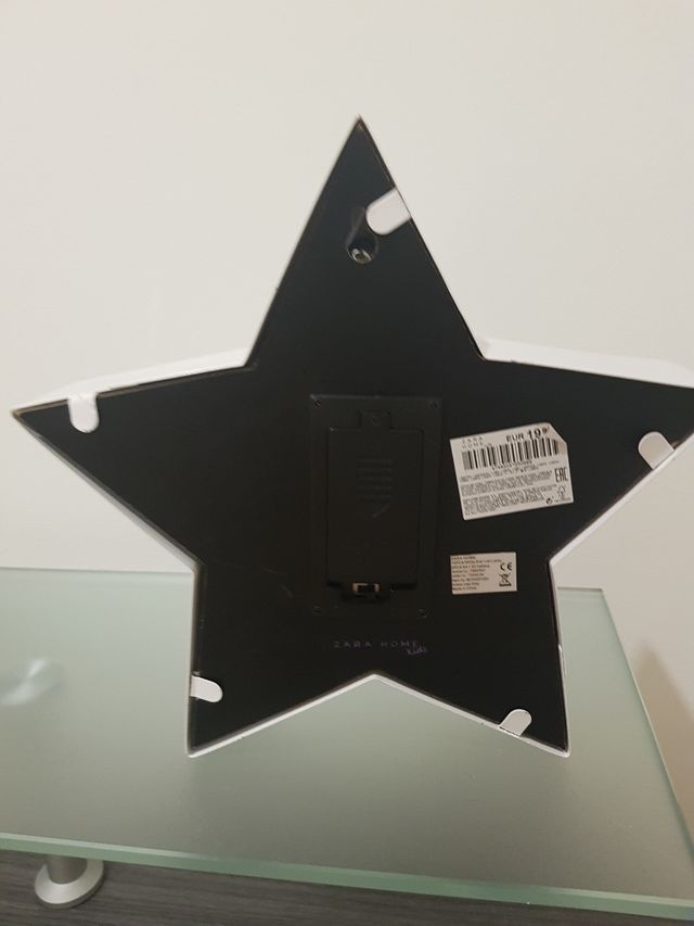 Estrella luminosa navidad