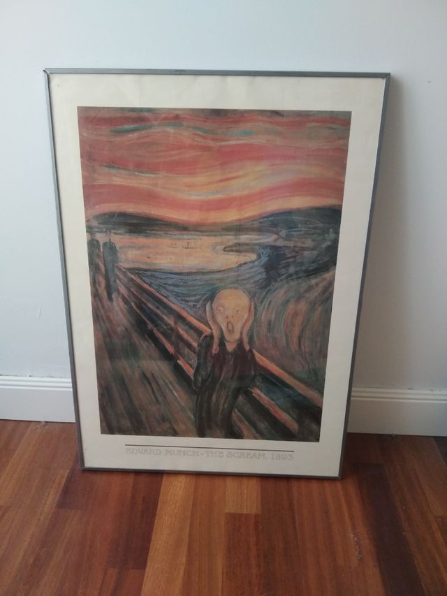 Cuadro grito de Munch